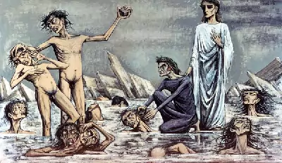 L'Enfer de Dante: Damnés pris dans les glaces, 1976